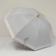 サンバリア100 完全遮光日傘 USED品 Sサイズ コンビ moku グレー UV カーボン骨 遮熱 47cm S4159のサムネイル