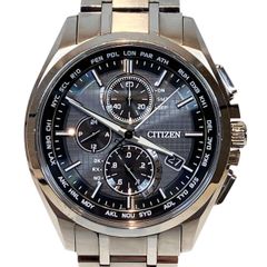 極上品 CITIZEN ATTESAアテッサ AT8047-58E 千鳥格子 - メルカリ