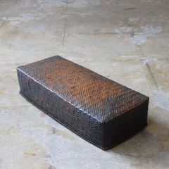 栗製 米沢地方 桜丸金具 重ね 時代箪笥 鍵付き HK-a-06221 / 和タンス