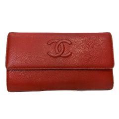 CHANEL シャネル キャビアスキンココマーク 6連キーケースピンク