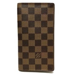 美品 ルイヴィトン ダミエ ポルト ビエ・6カルト クレディ 札入れ 19 ルイ・ヴィトン LOUIS VUITTON ポルトカルト クレディ ダミエ 札入れ