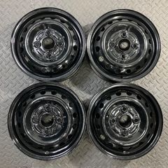希少な黒色！ ホンダ アクティ 純正スチールホイール 12×3.5J+40
