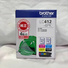 【新品】純正 brother ブラザー LC412-4PK 4色セットのサムネイル