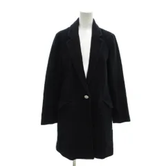 ミッシュマッシュ MISCH MASCH チェスターコート 38 フラップポケット ダークネイビー ウール /MXのサムネイル