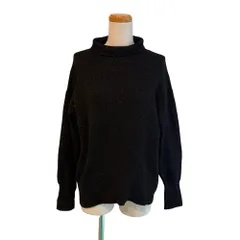 テチチ Te chichi ニット セーター 長袖 ラメ ハイネック プルオーバー F ブラック /MZ ■ECF005のサムネイル