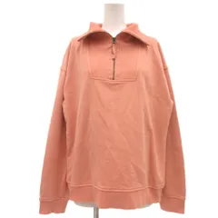 エルエルビーン L.L.BEAN スウェット トレーナー ハーフジップ プルオーバー S サーモンピンク /ML ■ECF006のサムネイル