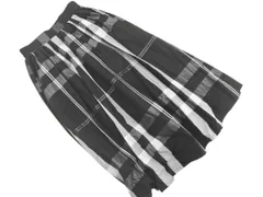 tocco closet トッコクローゼット チェック ロング スカート sizeM/白ｘ黒 ■■ レディースのサムネイル
