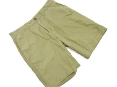SHIPS COLORS シップス カラーズ 綿麻 ハーフ パンツ sizeM/カーキ ■◆ メンズのサムネイル