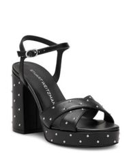 スチュアート ワイツマン レディース シューズ サンダル プラットフォーム Stuart Weitzman Womens Dayna Studded Platform Sandals Black ブラ