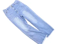 MAYSON GREY メイソングレイ カットオフ ストレート デニムパンツ size1/紺 ■■ レディースのサムネイル