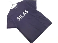 SILAS サイラス ロゴ Tシャツ sizeS/紺 ■◆ メンズのサムネイル