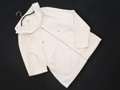 TAKEO KIKUCHI タケオキクチ ヘリンボーン ジップアップ パーカー size2/白 ◇■ メンズのサムネイル