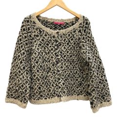 DIESEL/ディーゼル/K-OAKLAND A04071/グラデーションニット/パープル系