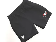 DESCENTE デサント フジテレビ バレー バボちゃん ハーフ パンツ sizeL/黒 ■■ メンズのサムネイル