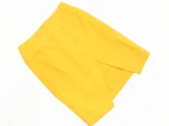 MAX&Co. マックスアンドコー ラップ風 スカート size38/イエロー ■■ レディースのサムネイル