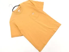 DANTON ダントン ポケット ロゴ ワッペン Tシャツ イエローオーカー ■◆ メンズのサムネイル