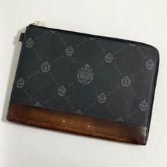【美品】ベルルッティ ワパ パース シグネチャー PVC レザー ブラック 美品】ベルルッティ ワパ コインパース シグネチャー PVC レザー