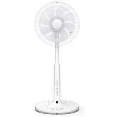 【新品未使用】【未開梱】日立　HITACHI 扇風機 自動首振り機能あり 30cm 8枚 うちわ風 リモコン付き ホワイト HEF-AL300Fのサムネイル