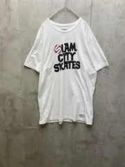 SILAS サイラス 希少 2011 ヴィンテージ SLAM CITY SKATES バックネズミプリント 半袖 Tシャツ size3/白 ■◆ メンズのサムネイル