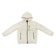☆タトラス ジャケット フードボア ブルゾン MTAT21A4778-L 2サイズ ポリエステル バックロゴ ホワイト TATRASのサムネイル