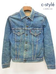 R748 [人気] LEVI'S リーバイス デニムジャケット 38 インディゴ 70505