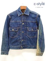 R748 [人気] LEVI'S リーバイス デニムジャケット 38 インディゴ 70505