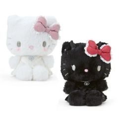Hello Darich キティ マスコットチャーム WHT BLK 2点セット - メルカリ