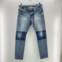 【中古】HYSTERIC GLAMOUR HRK加工 切替デニムパンツ サイズ34 0241AP13 △裾上げ ヒステリックグラマー[24]のサムネイル
