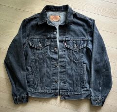 80s Levi's 70506-0259 先染めブラック 40R 【濃黒】 - メルカリ
