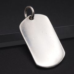 シルバー925装飾的なドッグタグ20g シルバー925装飾的なドッグタグ20g - メルカリ