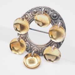 KAPITAL キャピタル 真鍮 ストールピン アクセサリー コイン - メルカリ