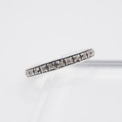 A182 e.m. イーエム SILVER刻印 リング キュービックジルコニア