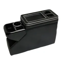 汎用 コンソールボックス アームレスト 多機能 収納 BOX 肘掛け ドリンクホルダー スマートコンソールボックスのサムネイル