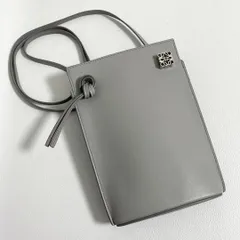 LOEWE / ダイスポケット ショルダーバッグ グレー アナグラムのサムネイル