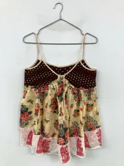 sunaokuwahara キャミソール M 花柄・ボタニカル柄 刺繍 カップなし レディースのサムネイル