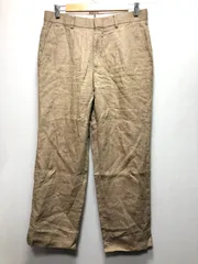026092 brooks brothers 1818 baird mcnutt irish linen リネン パンツ 33 ブルックスブラザーズのサムネイル