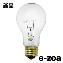 ELPA エルパ 耐振電球  60W/E26/クリア EVP110V60WA60C (2662053)のサムネイル