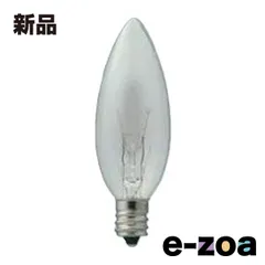 ELPA エルパ シャンデリア球  40W/E12/クリア G-73H C (2662040)のサムネイル
