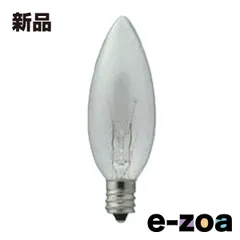 ELPA エルパ シャンデリア球  25W/E17/クリア G-65NH C (2661895)のサムネイル