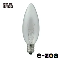 ELPA エルパ シャンデリア球  E26/40W/クリア G-61NH C (2661877)のサムネイル