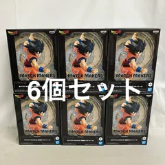 未開封 ドラゴンボールZ 孫悟空 MATCH MAKERS フィギュア 6個セット SF6F70 c111のサムネイル