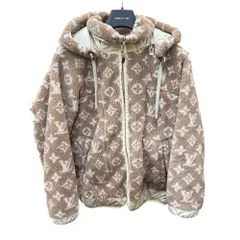 ルイヴィトン モノグラム フーデッド フリースジャケット 1A1P51 36サイズ(Sサイズ相当) マロン LOUIS VUITTON 【2025年11月購入】のサムネイル