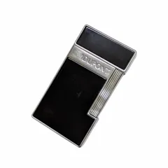 33 S.T Dupont エス・テー・デュポン スリミー クロムシルバー ブラック系 66293のサムネイル