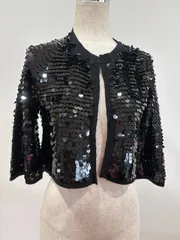 dama collection ダーマコレクション スパンコール ニットカーディガン_SBW_D0601-F01Bのサムネイル