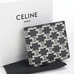 CELINE セリーヌ バイフォールドウォレット トリオンフキャンバス 10C872GUO 二つ折り財布 PVC【中古】 メンズのサムネイル