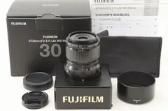☆極上美品☆ FUJIFILM フジフィルム FUJINON XF 30mm F2.8 R LM WR Macro 元箱 付属品 ♯26062703のサムネイル