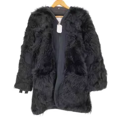 サカイ Sacai フロントジップ リアル ファー コート レディース  2のサムネイル