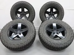 Jeep ラングラー 等に 4本 ダイワ―オートモビルズ 17インチ 7.5J +38 5H 127 YOKOHAMA GEOLANDAR X-AT 2023年 LT 265/70R17 121/118Q 10PRのサムネイル
