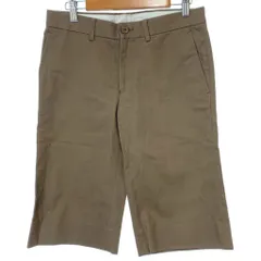 【中古】　COMME des GARCONS　ハーフパンツ　短パン　AD2006　ジップフライ　無地　日本製　ドメスティック　古着　/1156のサムネイル