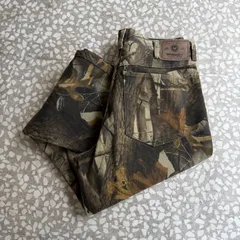 [ Archive アーカイブ Y2K ] Wrangler / real tree × double knee size 32×30 ラングラー　リアルツリー　ダブルニー　総柄　ペインター　ワイド　ストリート　ユニセックス　バギーのサムネイル
